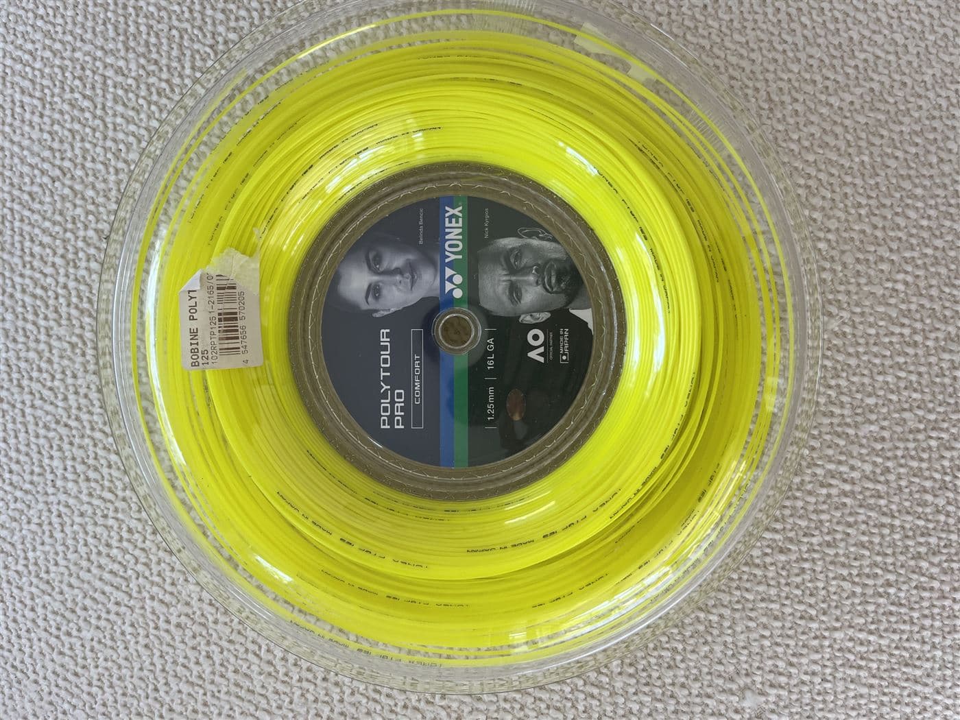 Bobine Yonex Poly Tour Pro 1.25